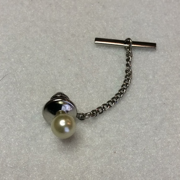 FINAL SALE PRICE Men’s Tie Tacks - Green, Black , Pearl & Tiger Eye - Picture 3 of 9